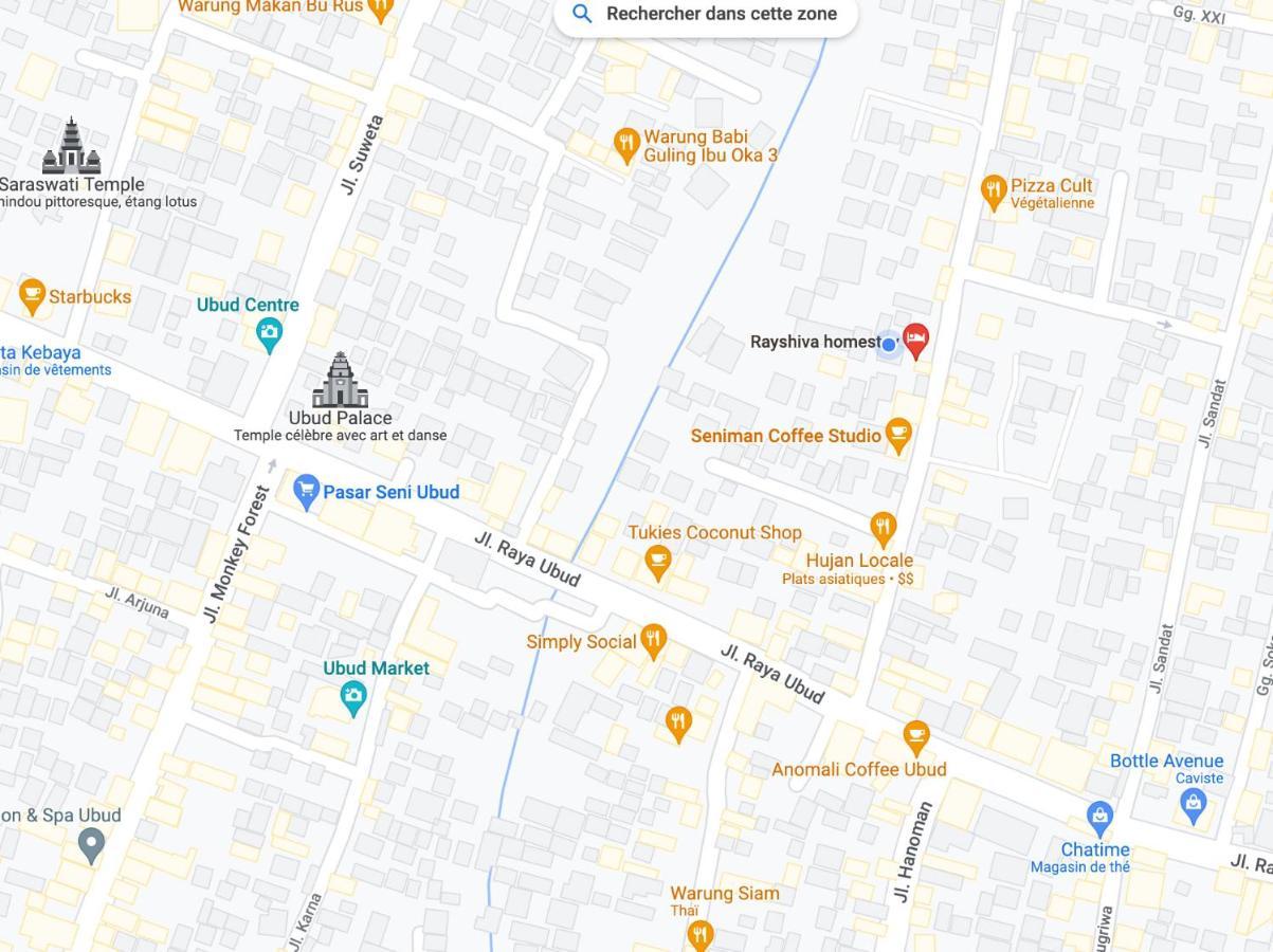 Rayshiva Homestay Ubud Dış mekan fotoğraf
